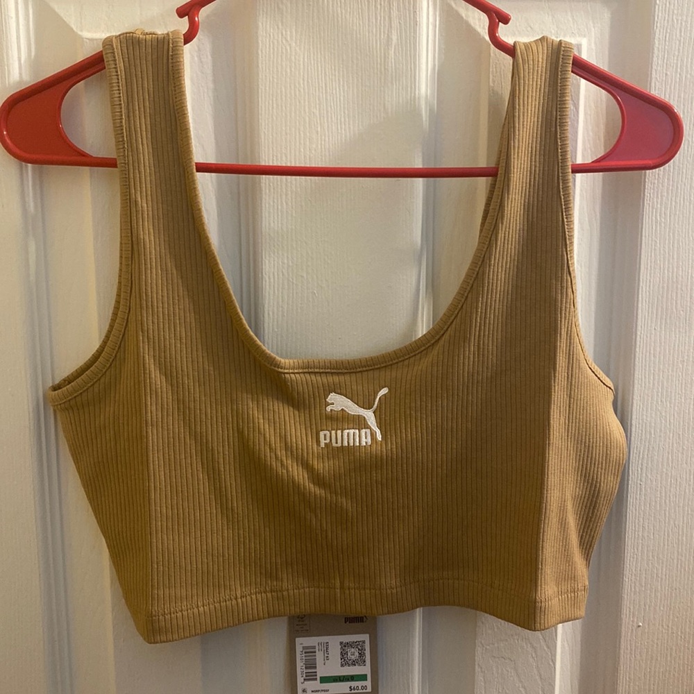 Puma Ribbed Crop Top